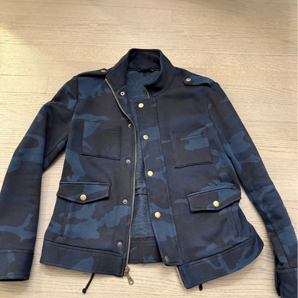 DREW camouflage utility jacket.